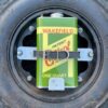 Lambretta spare wheel mounted castrol oil can