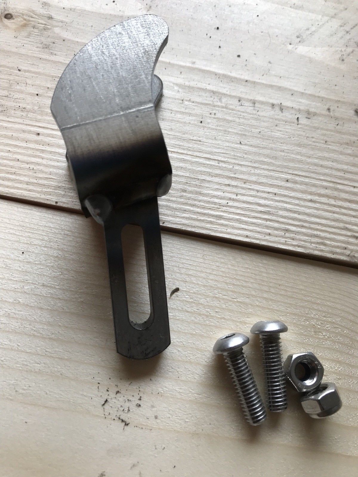 Lambretta Series 1/2 removable rear panel hook kit. title