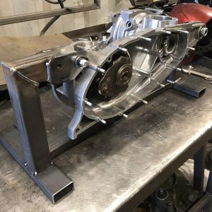 Lambretta engine stand for Lui and Vega scooters title