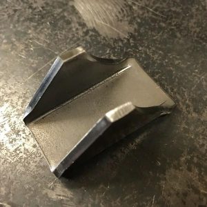 Metal Lambretta frame strengthening gusset title