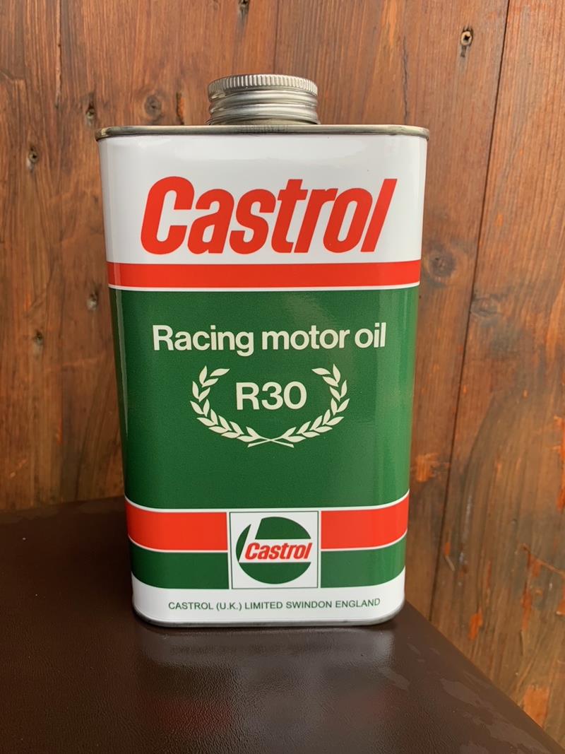 Castrol oil can