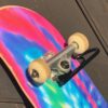 Colourful Skateboard on a hanger