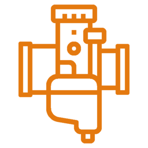 Icon representing a carburettor