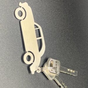 Alternative view of Stainless Steel Keyring